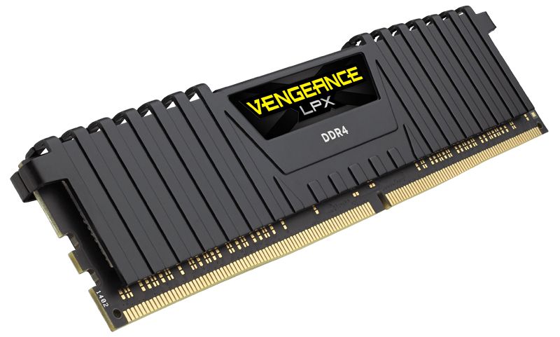 Memoria DDR4 16GB 3000MHZ Corsair Vengeance LPX BLACK