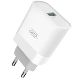 Carregador XO L36 18W USB Fast Charge – Branco