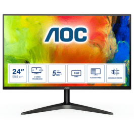 Monitor AOC 23.6” FULL HD – 24B1H