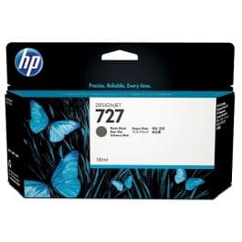 Tinteiro HP 727 130ml Matte Black Ink Cartridge – B3P22A