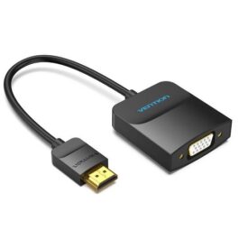 Adaptador HDMI (macho) para VGA (femea)