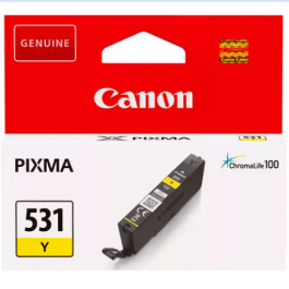 Tinteiro Canon CLI-531Y – Amarelo