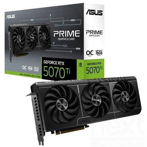 Placa Gráfica Asus RTX 5070TI Prime OC 16GB GDDR7