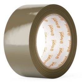 Fita Adesiva Fegol 66m x 50mm Castanha (uni)