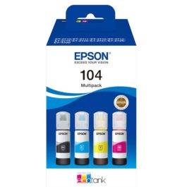 Multipack 4 Garrafas Epson 104 BK/C/M/A  – C13T00P640