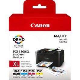 Tinteiros Canon PGI1500XL BK/C/M/A – Multipack