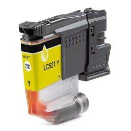Tinteiro Compativel p/ Brother LC521Y Amarelo