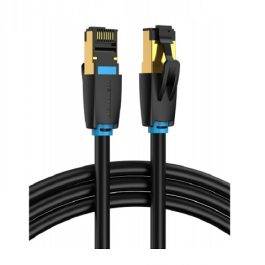 Cabo de Rede Vention Cat8 S/FTP RJ45 3mt – Preto