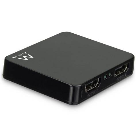 Switch/Splitter Ewent HDMI Fêmea a 2x HDMI Fêmea 4K - EW3720