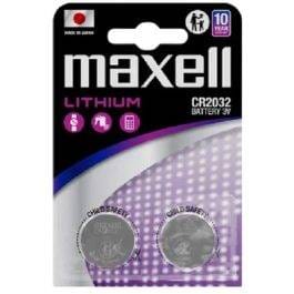 Pilhas Maxell CR2032 3V Lithium ( Pack2 )