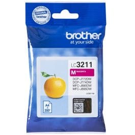Tinteiro Brother LC3211M Magenta