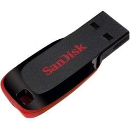 Pen Drive 64GB Sandisk Cruzer Blade USB 2.0