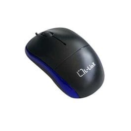 Rato L-Link LL-2080-A Optico USB Negro/Azul 1.2m