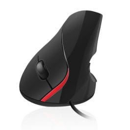 Rato Ewent EW3156 1000 dpi Ergonómico – Preto